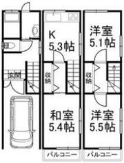 津之江町2丁目戸建の間取り画像