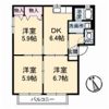 ヴィレッジ中陣 A棟の間取り画像