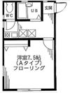 ウエストアヴェニューの間取り画像