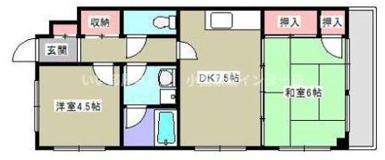 アービスTWの間取り画像