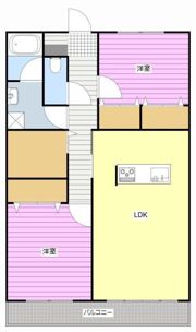 アムラートハウスの間取り画像
