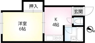 八景台荘の間取り画像