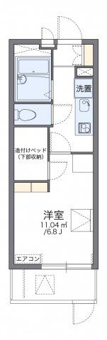 レオパレス十三Ⅱの間取り画像