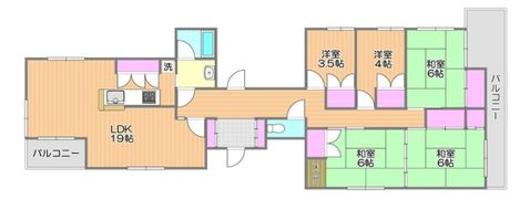 大河原ビルの間取り画像