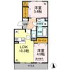 ピラール菊陽 Ⅰ棟の間取り画像