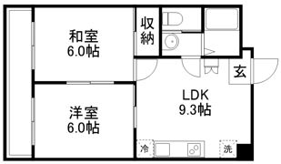 エスポワール井口の間取り画像