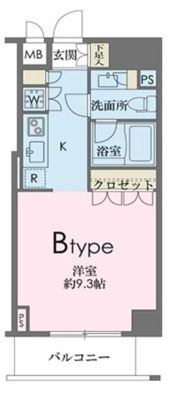 ドゥーエ南麻布の間取り画像