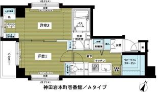 フェニックス神田岩本町壱番館の間取り画像