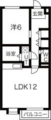 浅見壱番館の間取り画像