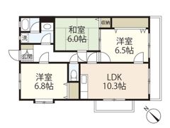 グランボヌール上安の間取り画像