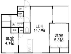 吉祥寺e＋の間取り画像