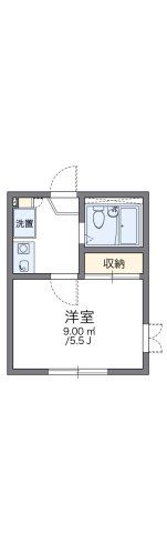 レオパレスデルニエの間取り画像