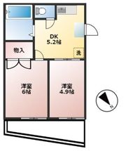 京浜ハウスの間取り画像