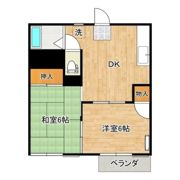 ヴィルヌーブAの間取り画像
