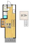 シティベール医生ヶ丘の間取り画像