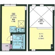 フロンティア星川の間取り画像