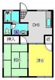 メゾンシーロードの間取り画像