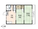七福荘の間取り画像