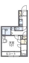 レオパレスシナジーの間取り画像