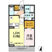 Prendre(プランドール)の間取り画像