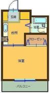 グローリアFの間取り画像