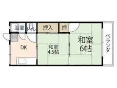 浜本マンションの間取り画像