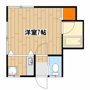 フラットグレースⅡの間取り画像