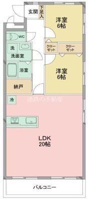 メゾンヤマカAの間取り画像