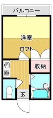 サンハイツの間取り画像
