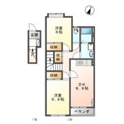 グランベル弐番館の間取り画像