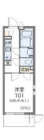クレイノ樽崎Ⅱの間取り画像