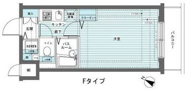 トーシンフェニックス芝浦ベイフォートの間取り画像