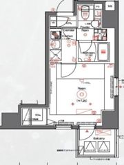 SYNEX PREMIER ASAKUSABASHIの間取り画像