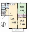イーストパーク坂本 A棟の間取り画像
