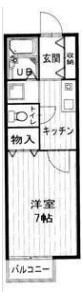 ウイングコートⅡの間取り画像