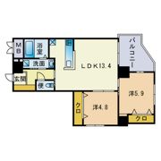 フラッツGENKAIの間取り画像