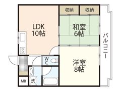 ヴェナールの間取り画像