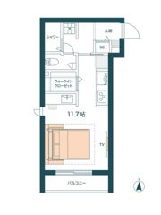 グロリア要町の間取り画像