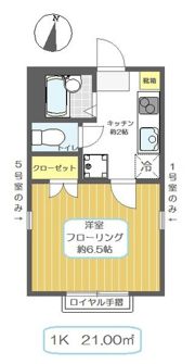 アネシスⅡの間取り画像