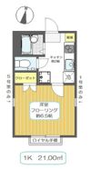 アネシスⅡの間取り画像