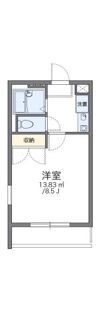 レオパレス長谷Ⅱの間取り画像