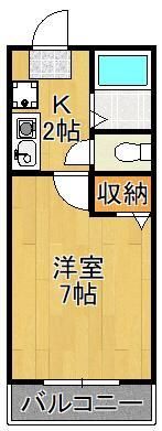 アレックスワン熊本の間取り画像