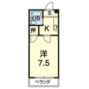 友栄ハイツの間取り画像