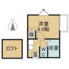 アップルハウス銀杏町Bの間取り画像