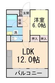 山本マンションの間取り画像