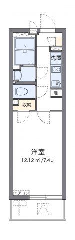 クレイノフルブルームの間取り画像