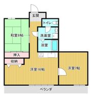 桑島ビルA棟の間取り画像