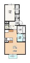 ハートフル新保の間取り画像