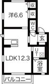 ウィズハイムの間取り画像