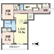エクセシアの間取り画像